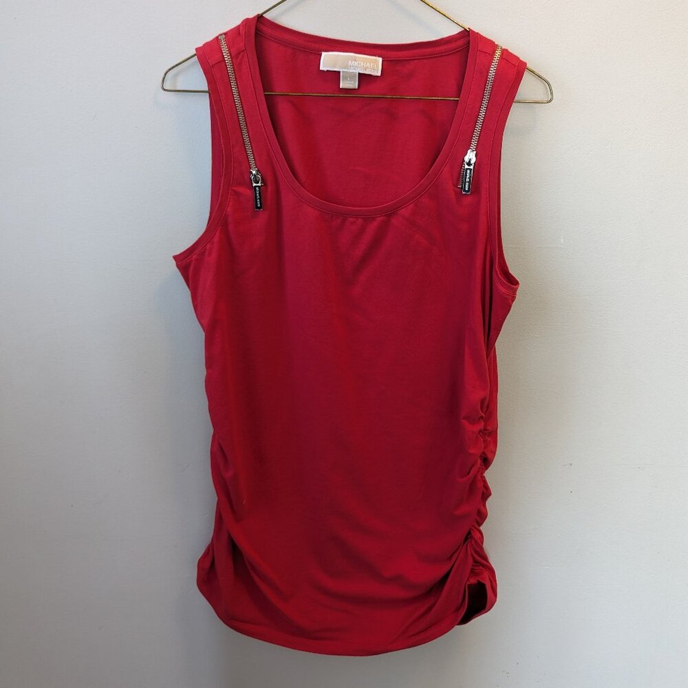 Michael Kors Red Tank Top Women's size L